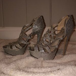 Aldo glitter heel